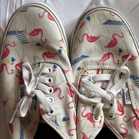 Vans Flamingo Canvas Sneakers - 8.5 - Picture 1 of 6
